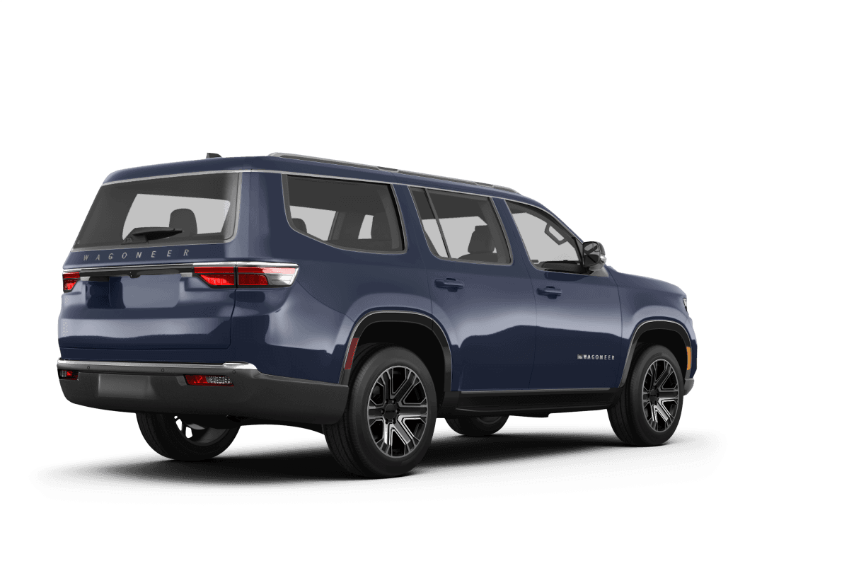 Jeep Wagoneer  - Back view Jeep Wagoneer  - Back view